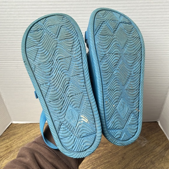 Chaco Blue Sports Sandals Size 5 Big Kids - Picture 10 of 15